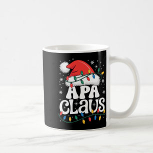 Apa Claus Funny Xmas Christmas Grandma Holiday Sty Coffee Mug