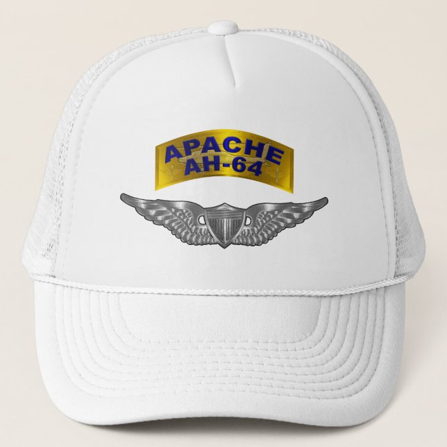Apache AH64 Trucker Hat (Front)