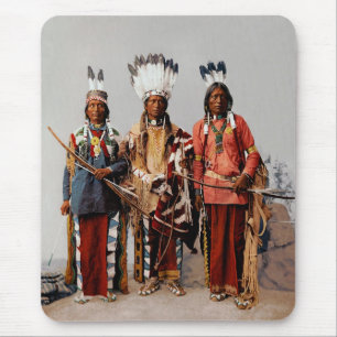 Apache chiefs mouse pad