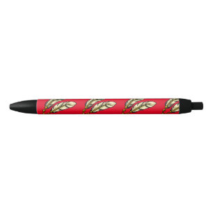 Apache Feathers Thunder_Cove Black Ink Pen