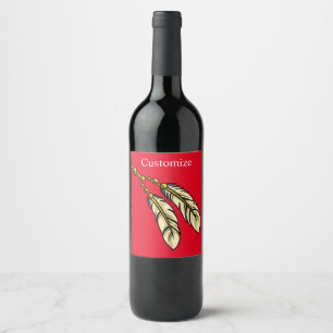 Apache Feathers Thunder_Cove Wine Label