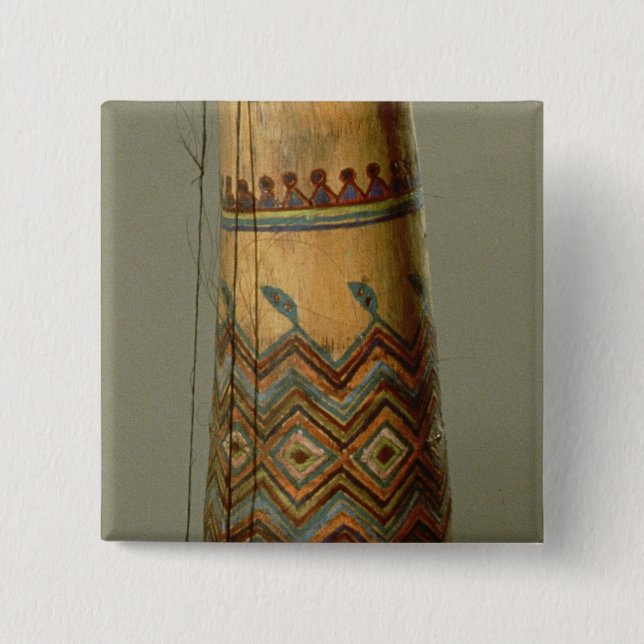 Apache fiddle, from Arizona 15 Cm Square Badge (Front)