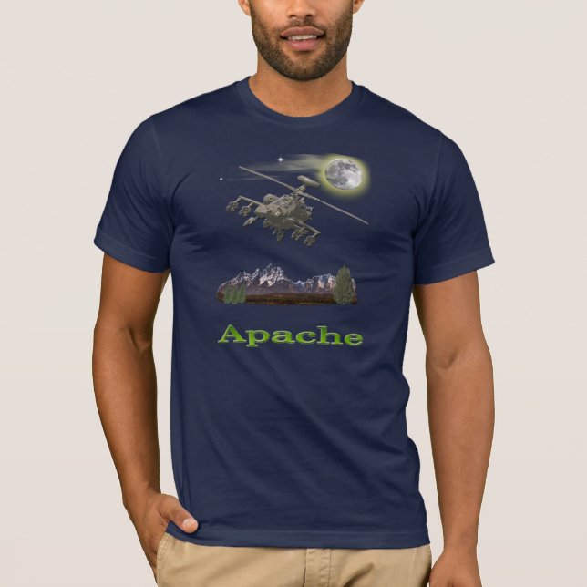 Apache helicopter T-Shirt (Front)