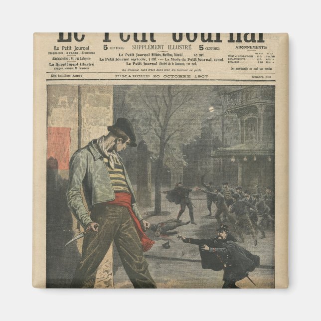 Apache is a nuisance for Paris Magnet (Front)