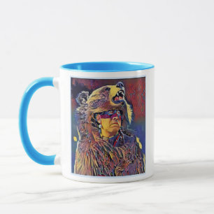 Apache Kinfe®️™️🇺🇸 Chief Strong Bear Coffee Mug