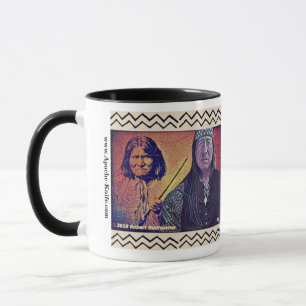Apache Kinfe®️™️🇺🇸 Geronimo and Redfeather Mug