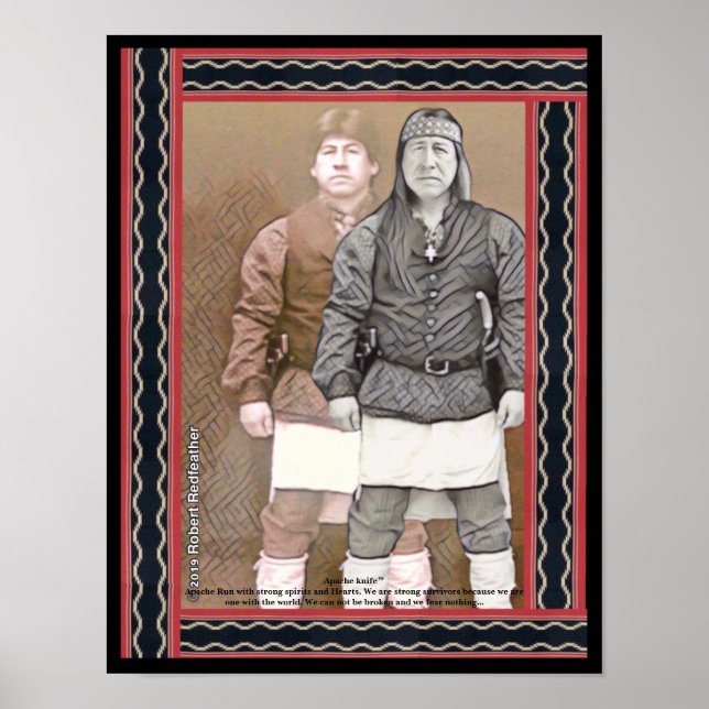 Apache Knife®️™️ 8 Poster (Front)