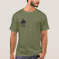 Apache Knife®™🇺🇸 SHADOW WOLVES TRACKER T-Shirt