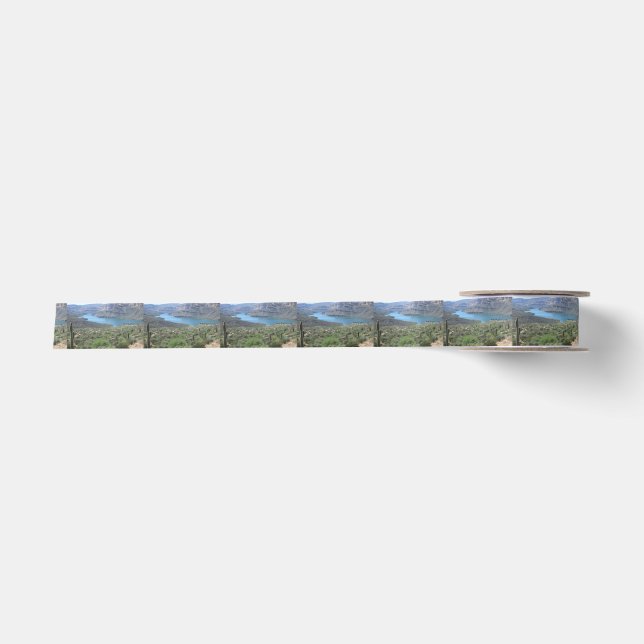 Apache Lake View Satin Ribbon (Front)