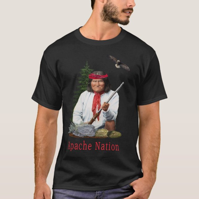 Apache Native American T-Shirt (Front)