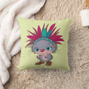 Apache porcupine cushion