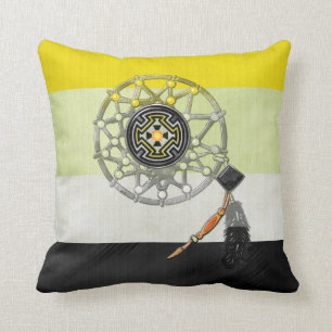 Apache Pride Native American Tribal Cushion