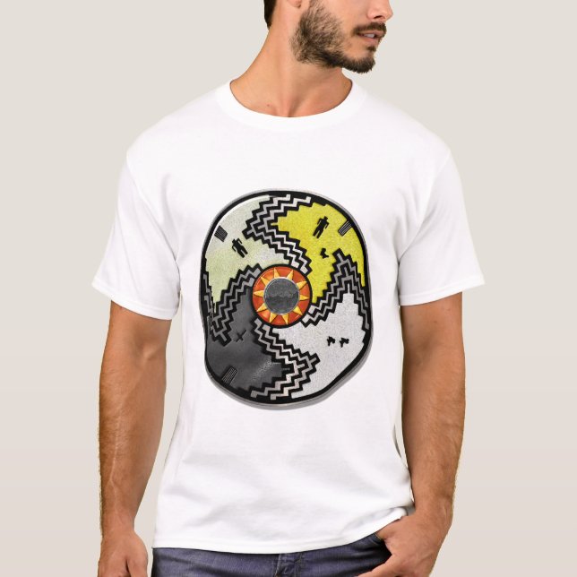 Apache Pride Native American Tribal T-Shirt (Front)