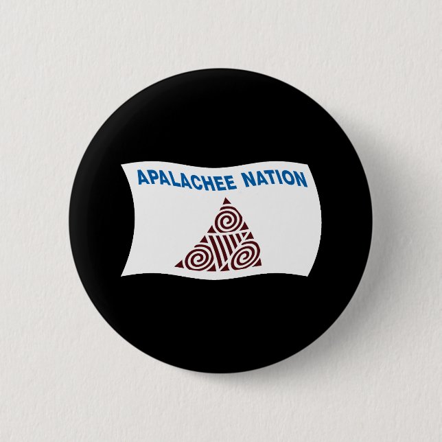 Apalachee Nation Flag Button (Front)