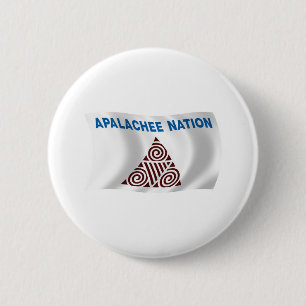 Apalachee Nation Flag Button