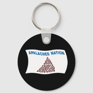 Apalachee Nation Flag Keychain