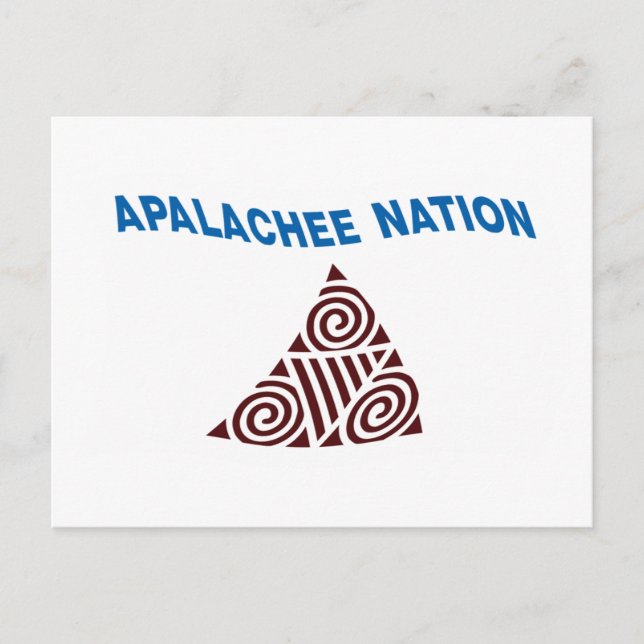 Apalachee Nation Flag Postcard (Front)