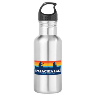 Apalachia Lake North Carolina Canoe 532 Ml Water Bottle