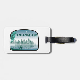 Apalachia Lake North Carolina Deer Luggage Tag