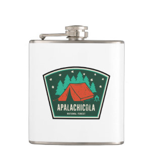 Apalachicola National Forest Camping Hip Flask