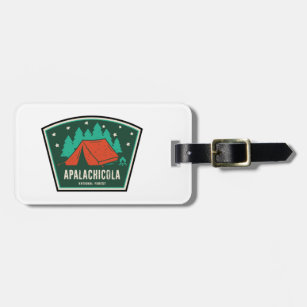 Apalachicola National Forest Camping Luggage Tag