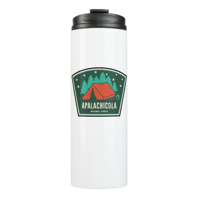 Apalachicola National Forest Camping Thermal Tumbler (Front)