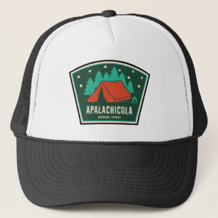 Apalachicola National Forest Camping Trucker Hat