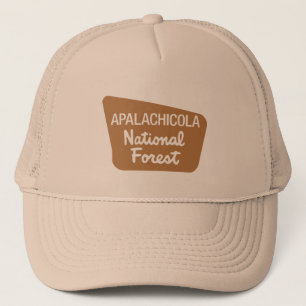 Apalachicola National Forest (Sign) Trucker Hat