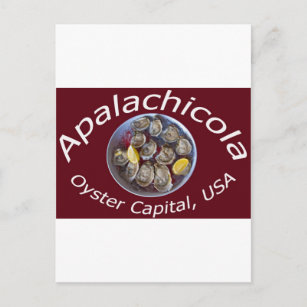 Apalachicola Oyster Capital Postcard