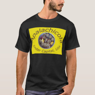Apalachicola Oyster Capital yellow T-Shirt