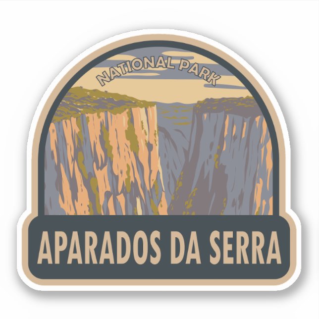 Aparados da Serra National Park Brazil Travel Art (Front)