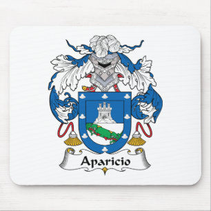 Aparicio Family Crest Mouse Pad