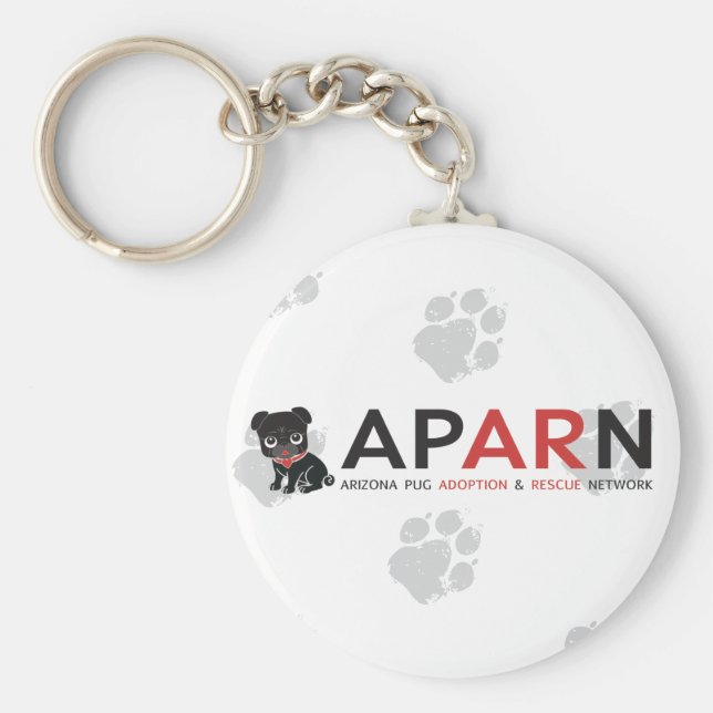 APARN Logo Round Keychain (Front)