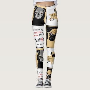 APARN Rescue Pug Custom Leggings