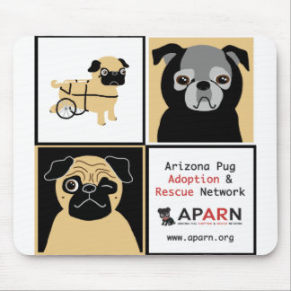 APARN Rescue Pugs Mousepad