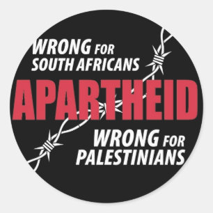 Apartheid Sticker