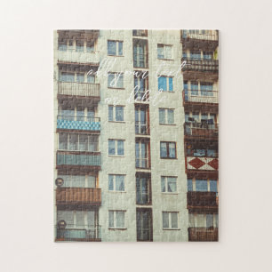 Apartment building jigsaw puzzle