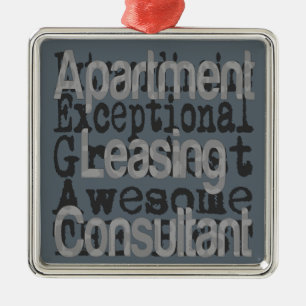 Apartment Leasing Consultant Extraordinaire Metal Ornament