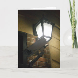 "Apartment Light & Security Camera" Birthday Card