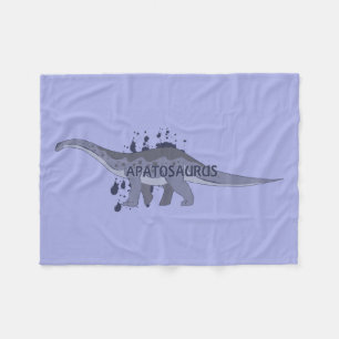 Apatosaurus Fleece Blanket