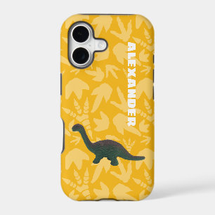 Apatosaurus Toy Dinosaur Green and Yellow