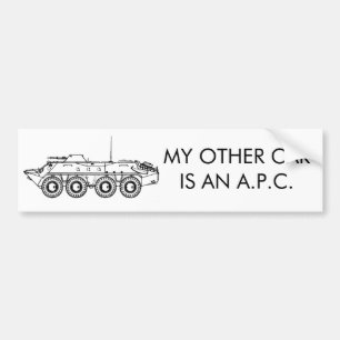APC BUMPER STICKER