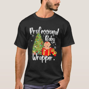 APDL Professional Baby Wrapper Funny Christmas NIC T-Shirt