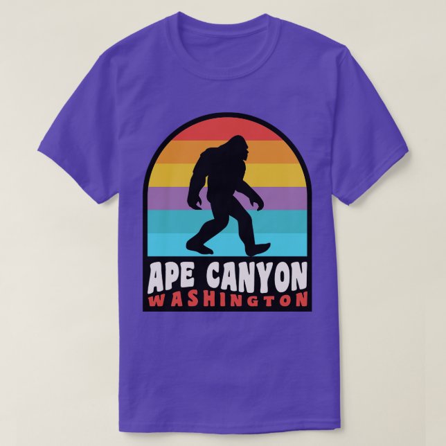 Ape Canyon Washington Mount St Helens T-Shirt (Design Front)