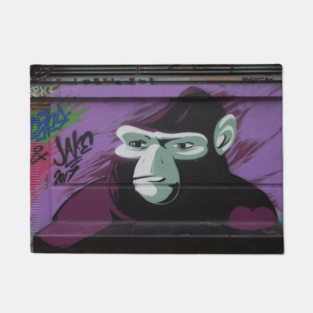 Ape Graffiti Doormat (Front)
