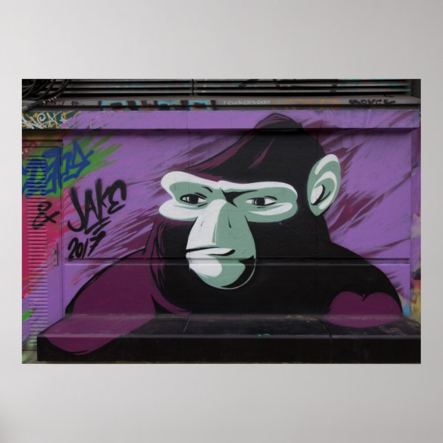 Ape Graffiti Poster (Front)