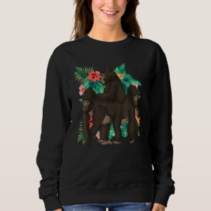 Ape Monkey Tropical Animal Rainforest Gorilla Sweatshirt