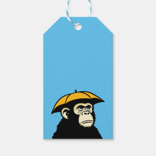 Ape no like rain gift tags