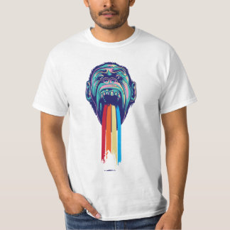Ape Screaming Rainbow T-Shirt