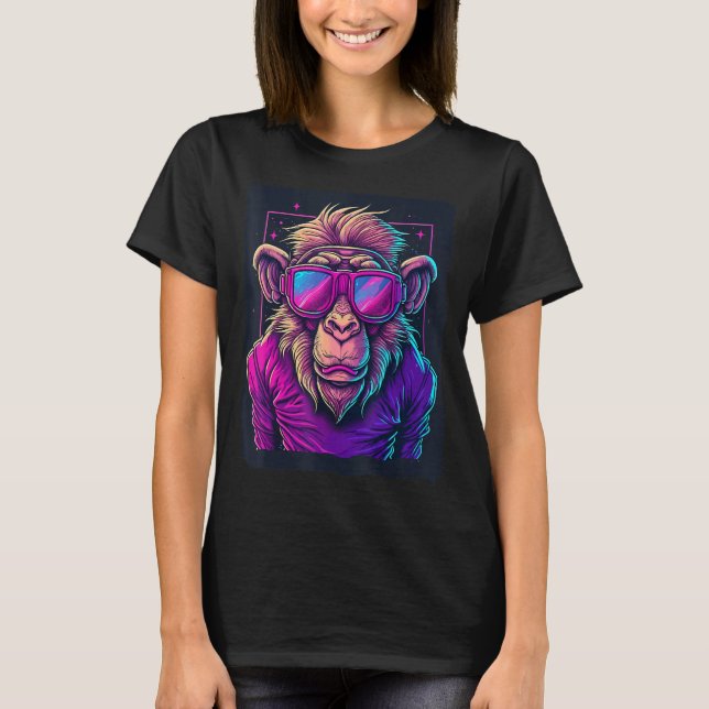 Ape with Sunglasses T-Shirt (Front)
